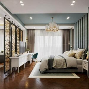 Ý tưởng sáng tạo với vách ngăn phòng ngủ DIY