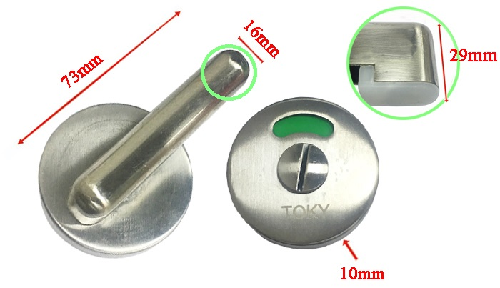 Khóa cửa vách ngăn vệ sinh
