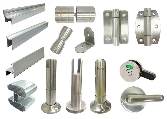 Khóa cửa vách ngăn vệ sinh